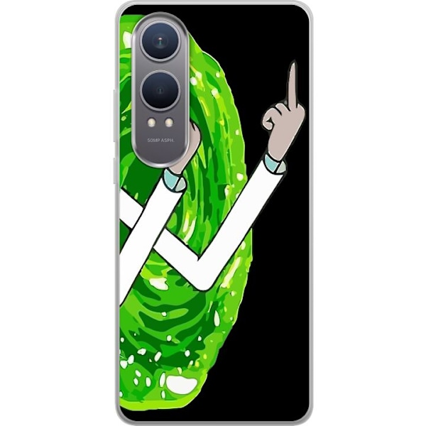 OnePlus Nord CE4 Lite Gennemsigtig cover Rick and Morty