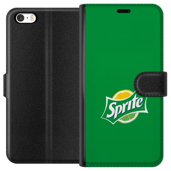 Kompatibel Tegnebogsetui til Apple iPhone 5 Minimalistisk citrusdrik-inspireret design grøn