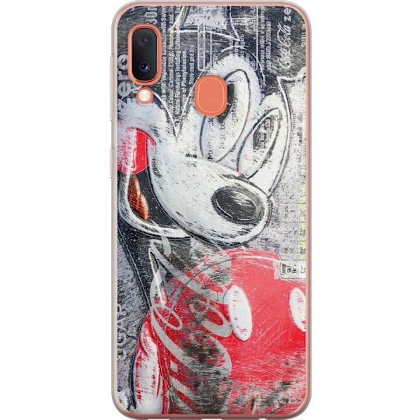 Samsung Galaxy A20e Skal / Mobilskal - Mickey Mouse