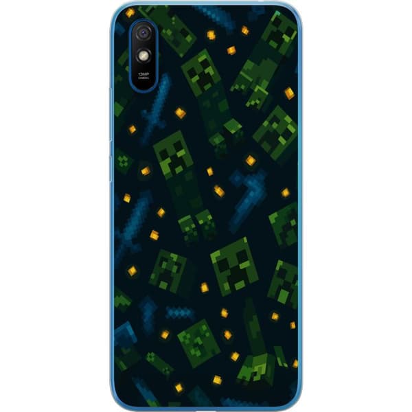 Kompatibel Mobilcover til Xiaomi Redmi 9A Minecraft Dungeons Mob