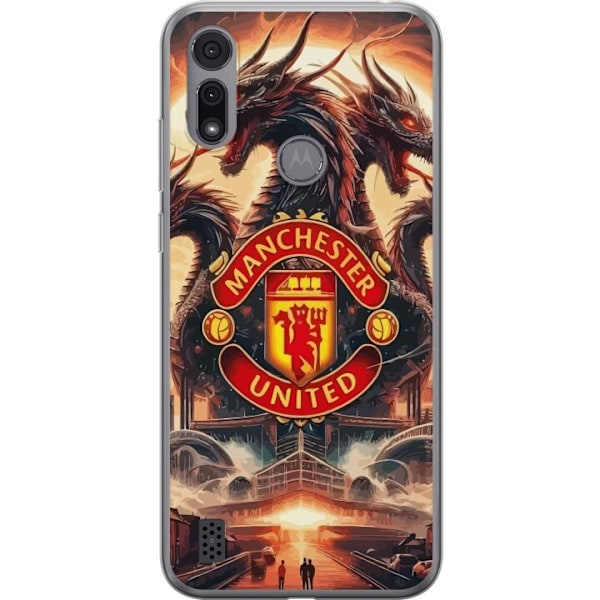 Motorola Moto E6i Läpinäkyvä kuori Manchester United