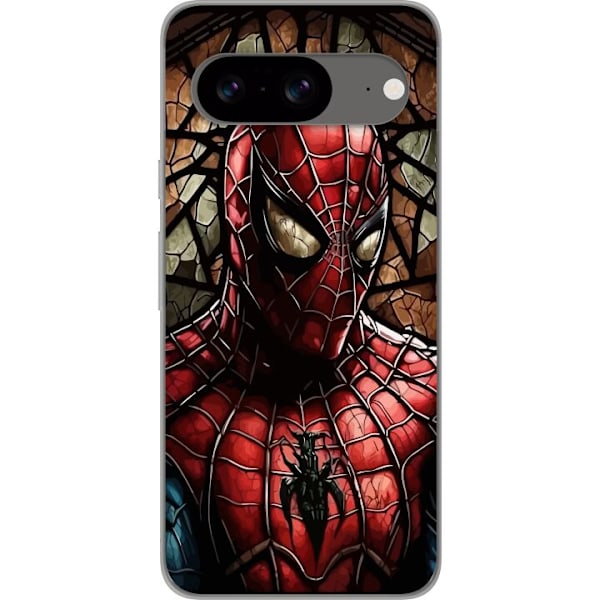 Google Pixel 8 Gennemsigtig cover Spiderman