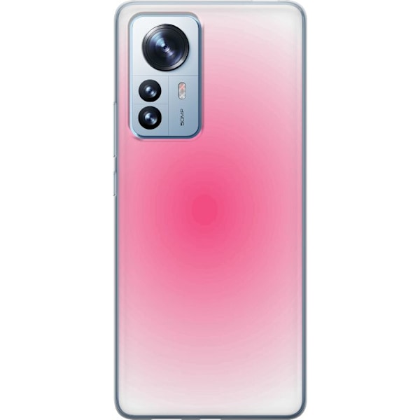 Xiaomi 12 Pro Läpinäkyvä kuori Pinkki Pilvi