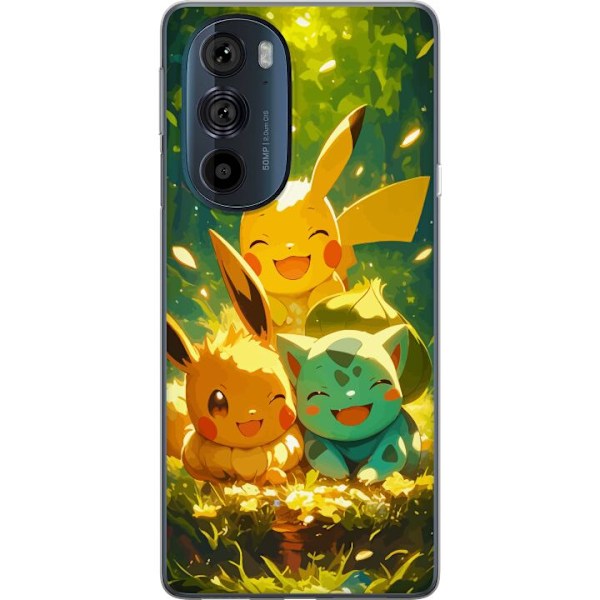 Motorola Edge 30 Pro Läpinäkyvä kuori Pixelmonster pelityyl