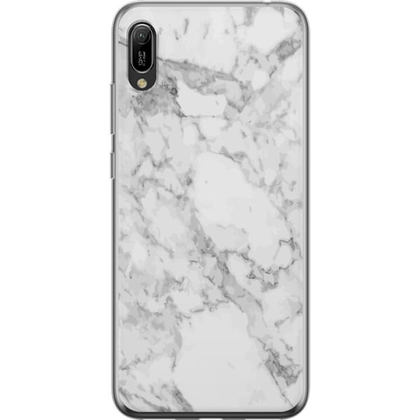 Huawei Y6 Pro (2019) Gennemsigtig cover Marmor