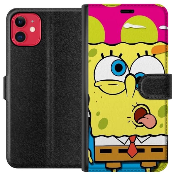Yhteensopiva Lompakkokotelo Apple iPhone 11 SpongeBob SquarePants