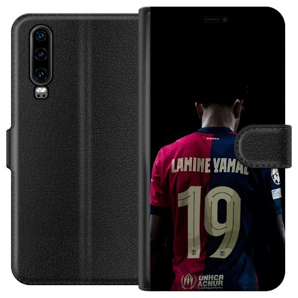 Huawei P30 Lompakkokotelo Lamine Yamal