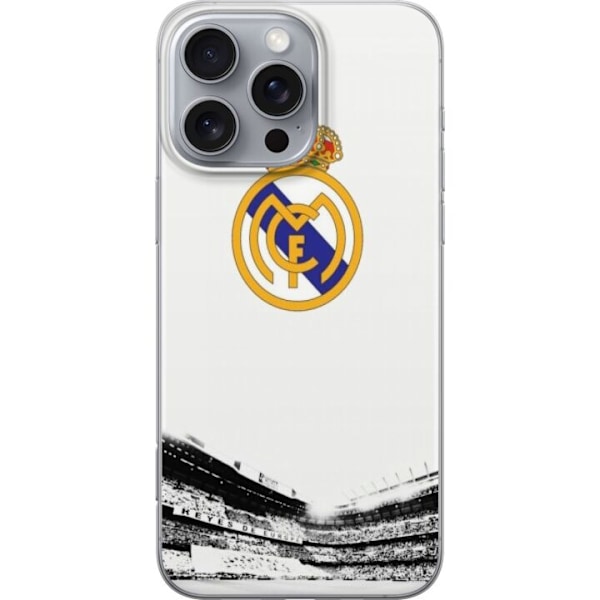 Apple iPhone 16 Pro Max Genomskinligt Skal Real Madrid CF