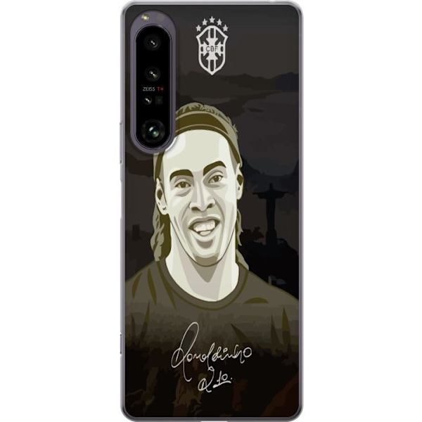 Sony Xperia 1 IV Gjennomsiktig deksel Ronaldinho