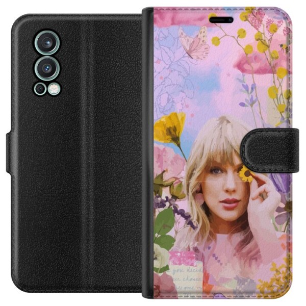 OnePlus Nord 2 5G Plånboksfodral Taylor Swift - Blomma