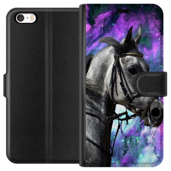Apple iPhone 5 Plånboksfodral Häst