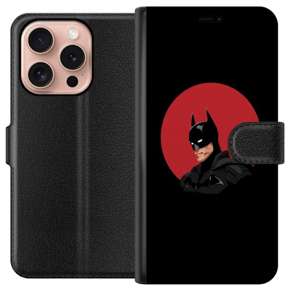 Apple iPhone 16 Pro Lommeboketui Batman