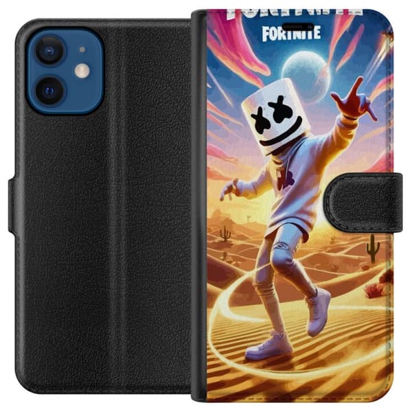 Kompatibelt Plånboksfodral till Apple iPhone 12 mini Fortnite