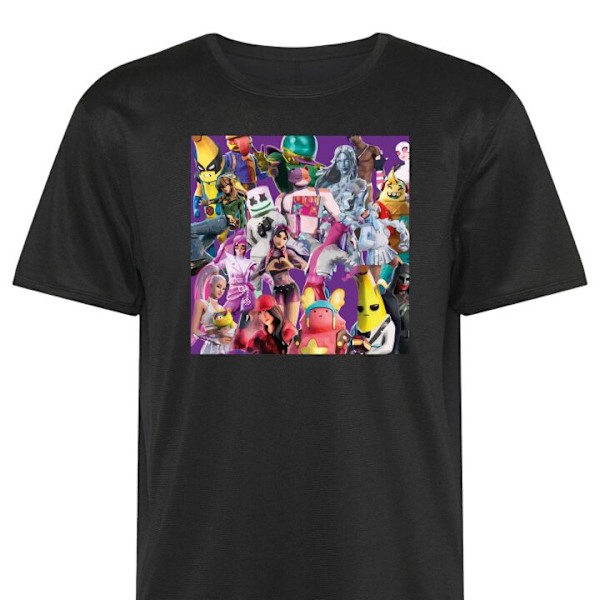 Trænings T-shirt | Sport T-shirt til Voksen Fortnite Lille