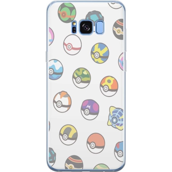 Samsung Galaxy S8+ Gjennomsiktig deksel Pokemon