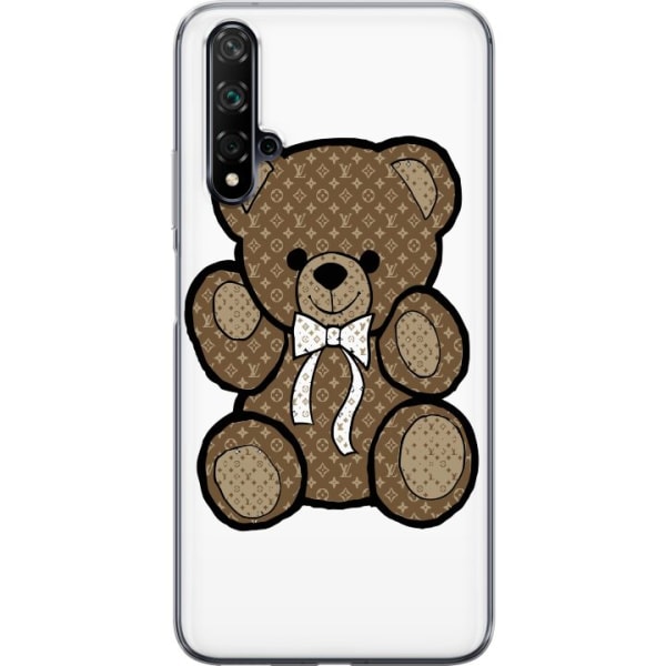 Huawei nova 5T Gennemsigtig cover Teddy LV Bear