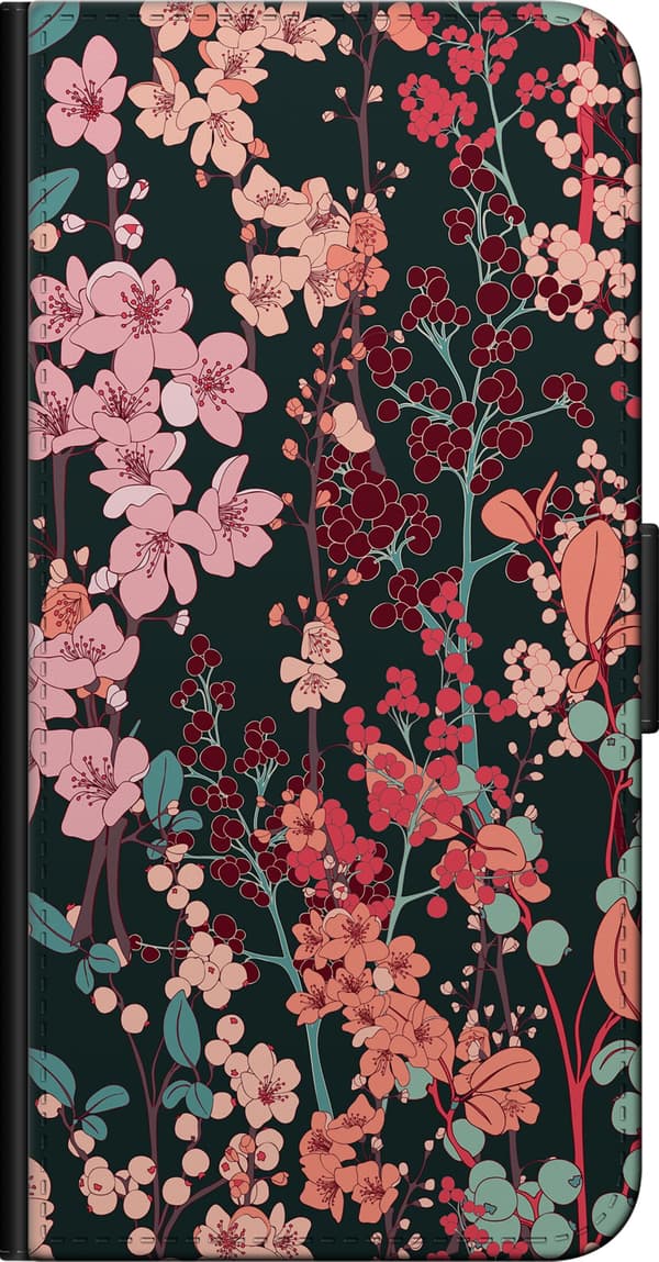 Kompatibel Tegnebogsetui til OnePlus 9 Pro Blomster