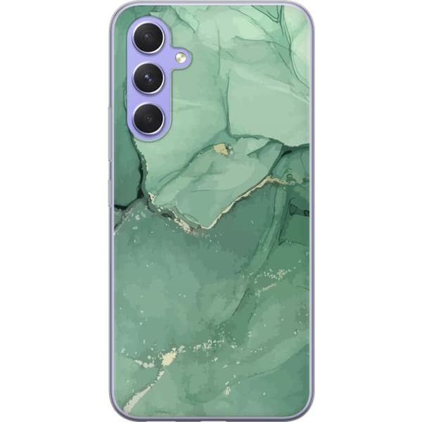 Kompatibelt Mobildeksel til Samsung Galaxy A54 Grønn Marmor