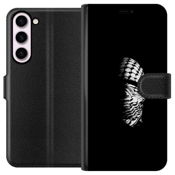 Samsung Galaxy S23+ Tegnebogsetui Keffiyeh-mønster - klassisk