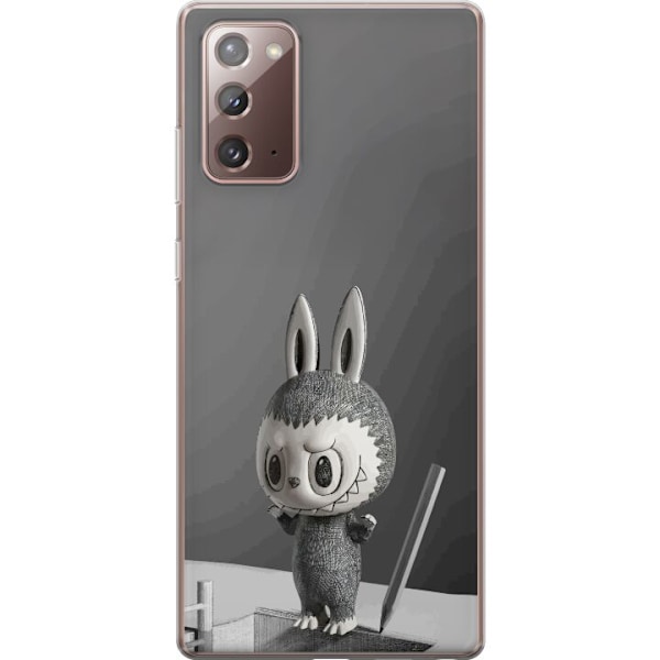Samsung Galaxy Note20 Läpinäkyvä kuori Pop Mart MEGA LABUBU