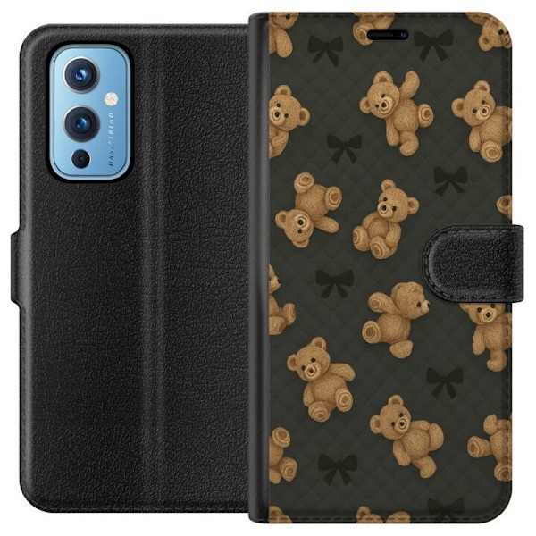 OnePlus 9 Lompakkokotelo Teddy Halauksia