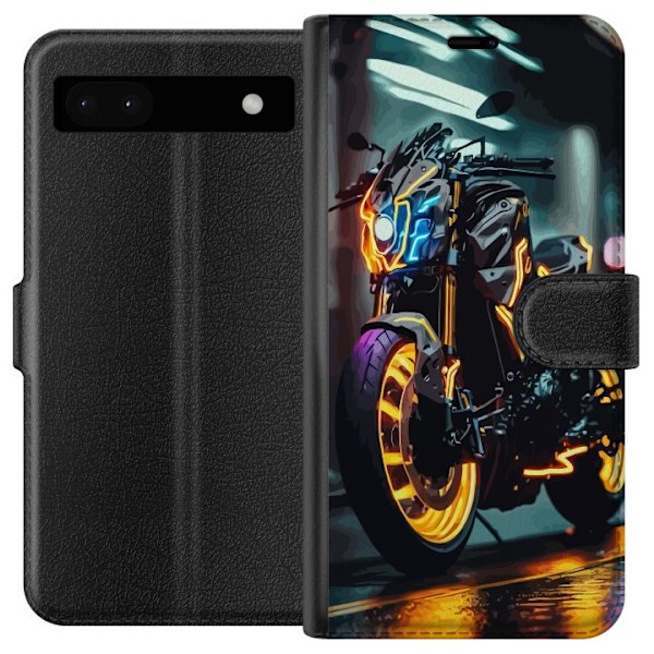 Google Pixel 6a Lompakkokotelo Moottoripyörä