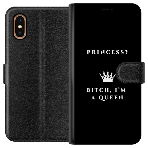 Apple iPhone XS Max Tegnebogsetui Dronning
