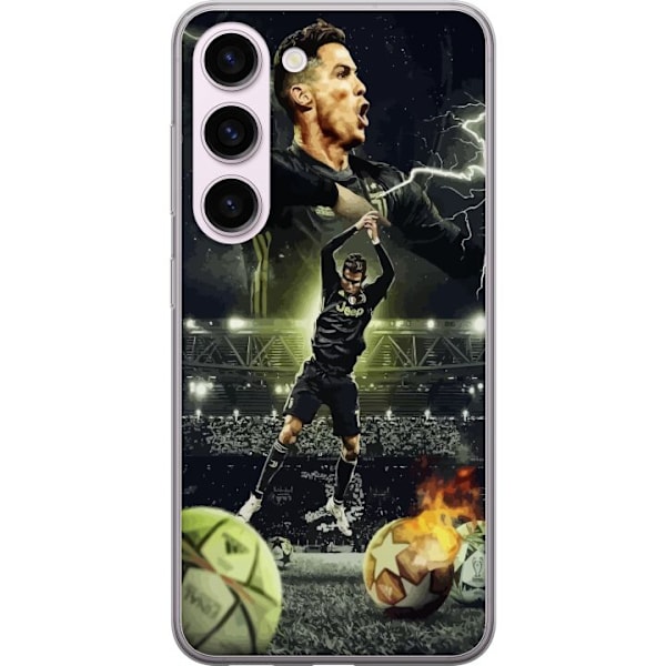 Samsung Galaxy S23 Genomskinligt Skal Ronaldo