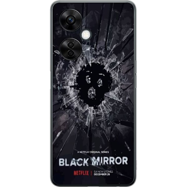 OnePlus Nord CE3 Läpinäkyvä kuori Black Mirror Sci-Fi Netfl
