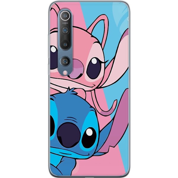 Xiaomi Mi 10 5G Genomskinligt Skal Stitch & Angel