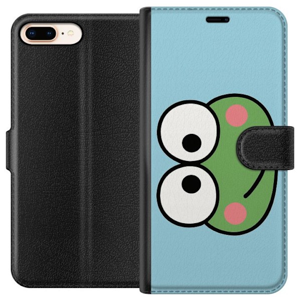 Apple iPhone 8 Plus Lompakkokotelo Keroppi Smile