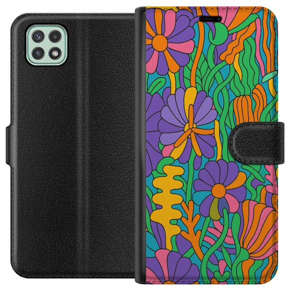 Samsung Galaxy A22 5G Plånboksfodral Color Pop