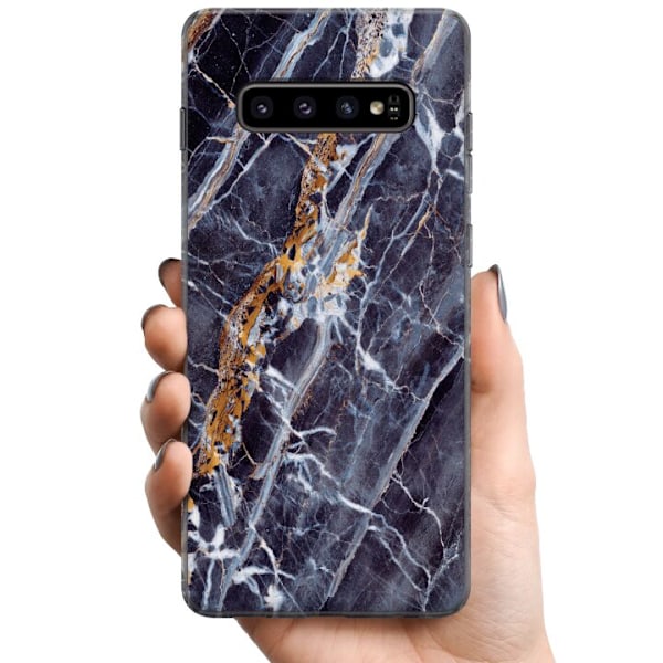 Samsung Galaxy S10+ TPU Matkapuhelimen kuori Marmori