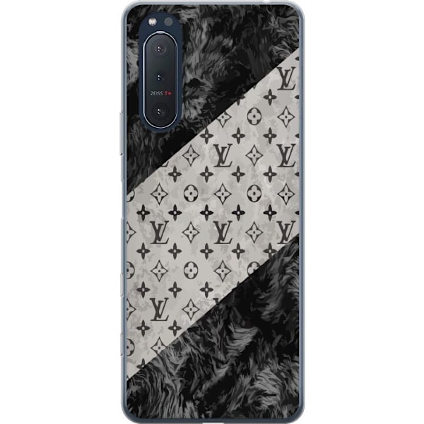 Sony Xperia 5 II Läpinäkyvä kuori Nahka