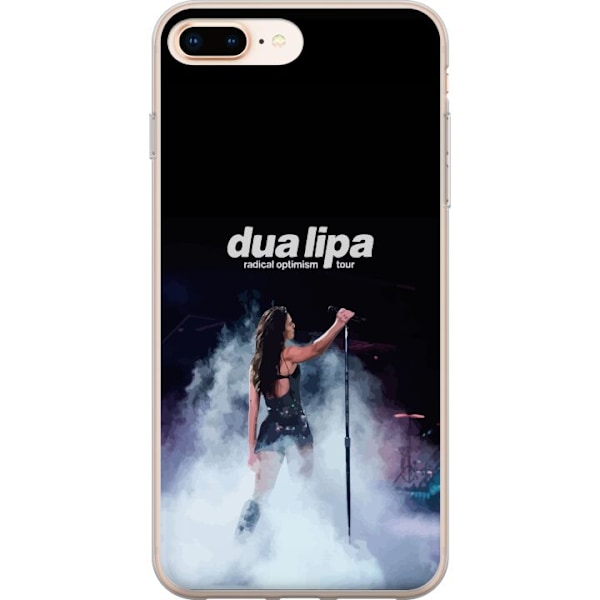 Apple iPhone 8 Plus Läpinäkyvä kuori Dua Lipa – Signature Looks & Vibes