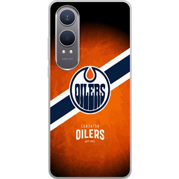 OnePlus Nord CE4 Lite Gjennomsiktig deksel Edmonton Oilers (NH