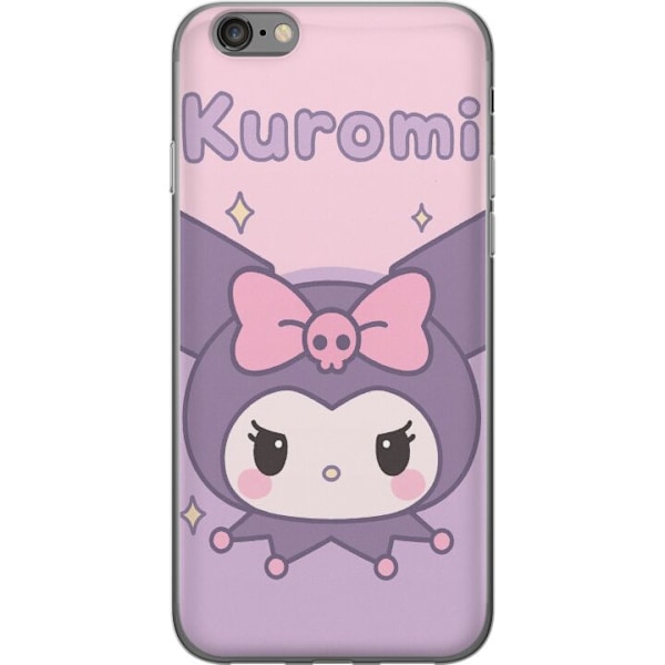 Apple iPhone 6 Läpinäkyvä kuori Kuromi Kawaii