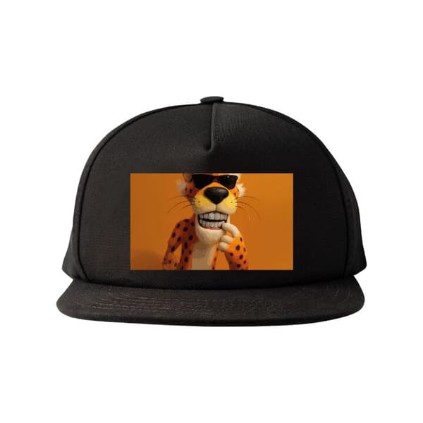 Snapback-lippalakki musta one size
