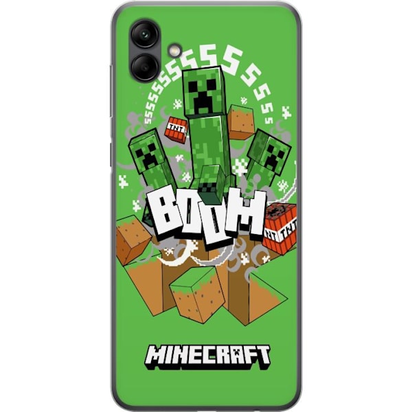 Samsung Galaxy A05 Läpinäkyvä kuori Minecraft Boom
