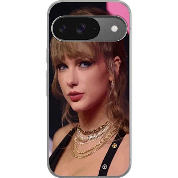 Google Pixel 9 Pro Gjennomsiktig deksel Taylor Swift