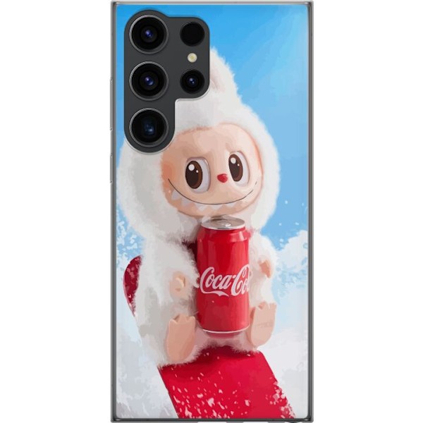 Samsung Galaxy S24 Ultra Läpinäkyvä kuori Labubu Summer Edi
