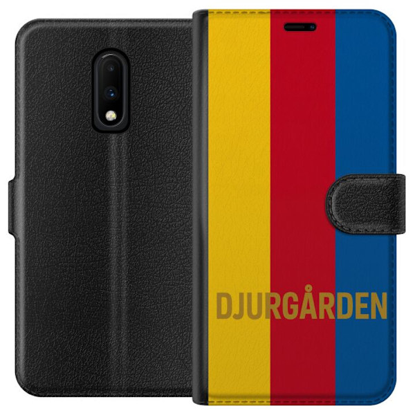 OnePlus 7 Tegnebogsetui Djurgården – fodbold