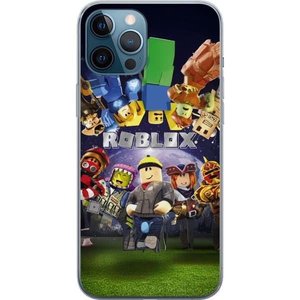 Kompatibelt Mobildeksel til Apple iPhone 12 Pro Max Roblox Verden - Spilleventyr for Barn og Ungdom