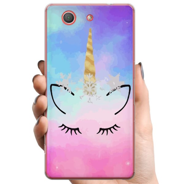 Sony Xperia Z3 Compact TPU Mobilskal Unicorn Enhörning