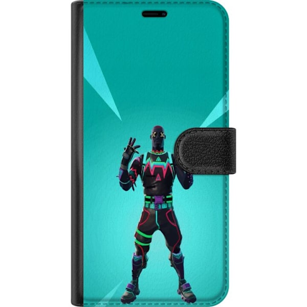 Apple iPhone 12 Pro Max Tegnebogsetui sort ridder fortnite