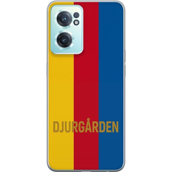 OnePlus Nord CE 2 5G Läpinäkyvä kuori Djurgården – jalkapallo