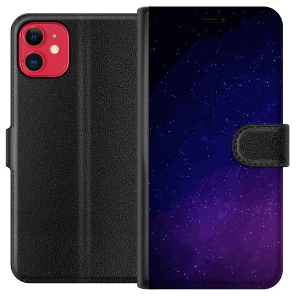 Kompatibel Tegnebogsetui til Apple iPhone 11 Galakse