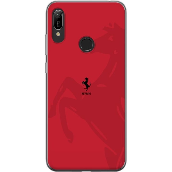Huawei Y6 (2019) Gennemsigtig cover Ferrari