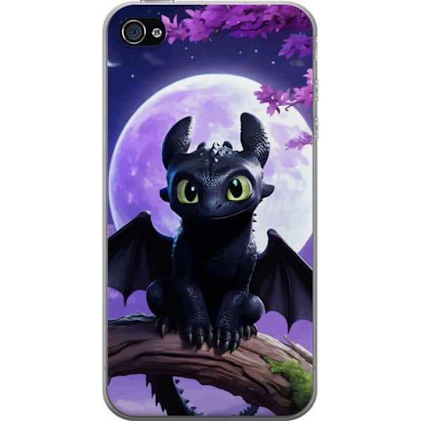 Apple iPhone 4s Genomskinligt Skal Draktränaren How to Train Your Dragon