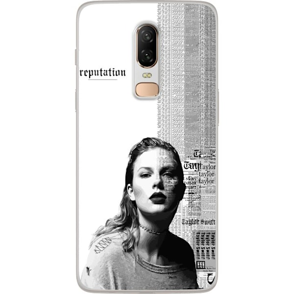 OnePlus 6 Gennemsigtig cover Taylor Swift